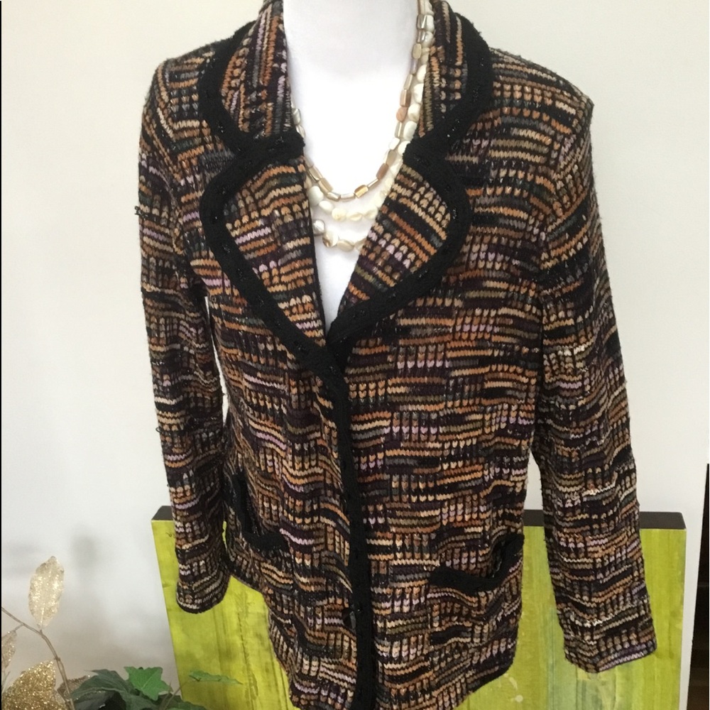 Misook sweater jacket.